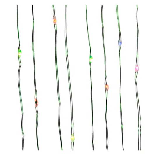 Rgb Fairy Lights Green Wire