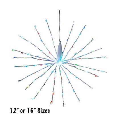 Twinkle Starburst Light Set Rgb