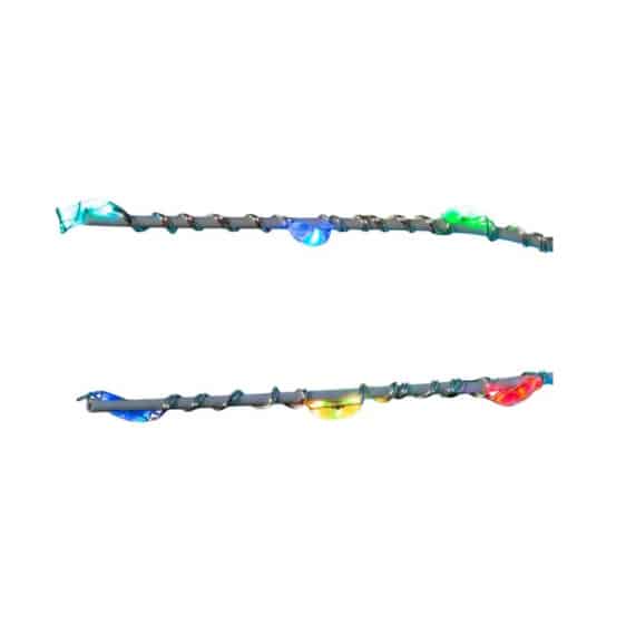 Twinkle Starburst Light Set Rgb Close Up