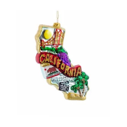 California Landmark Ornament