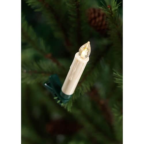Clip on Taper Candles Single