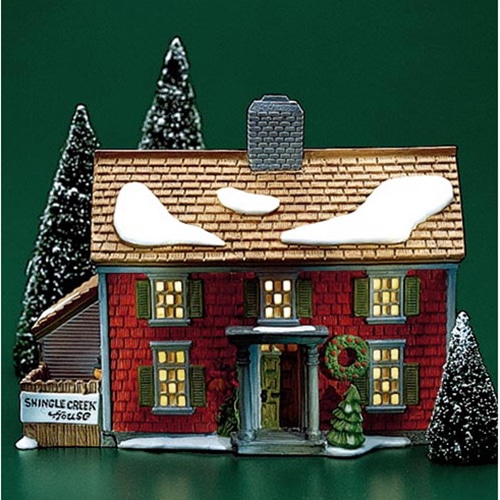 Shingle Creek House Dept 56 New England Village Rare Retired Pre owned