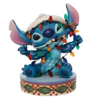Stitch In Christmas Lights By Jim Shore
