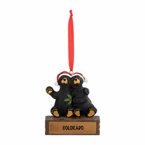 Colorado Bear Family Ornament Bearfoot Bear