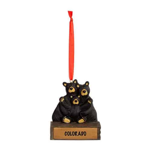 Colorado Bear Family Time Ornament Bearfoot Bear