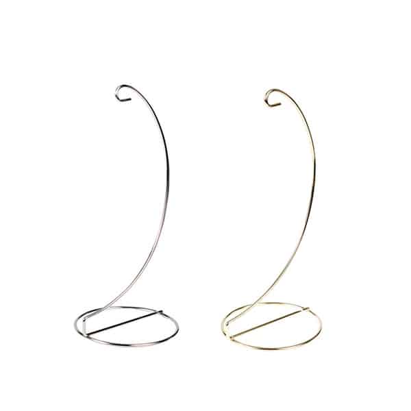 Ornament Stand Small Silver or Gold