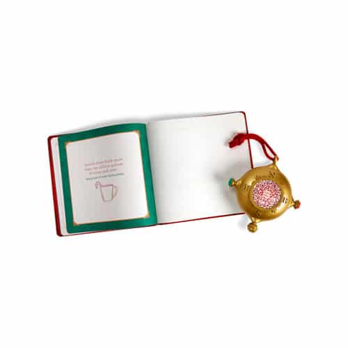 Santas Kindness Qr Code Ornament Journal
