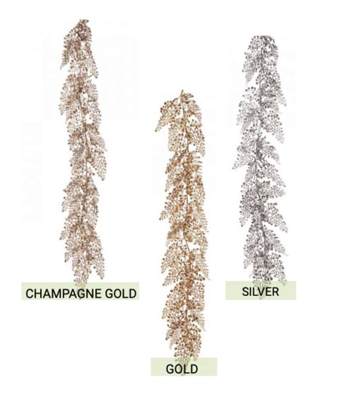 Glitter Sequin Maiden Hair Garland