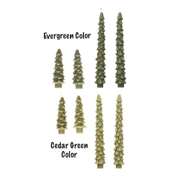 Tree Shaped Taper Candles