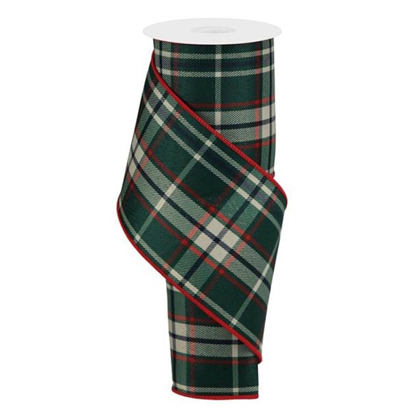 Emerald Plaid Ribbon 4