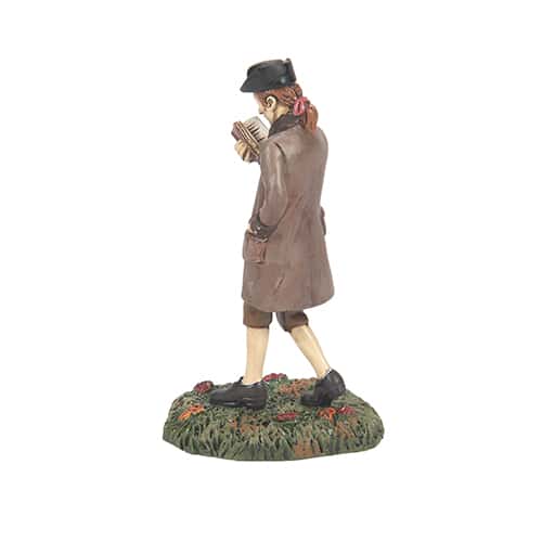 Ichabod Crane 25th Anniversary Dept 56 Halloween Village Back