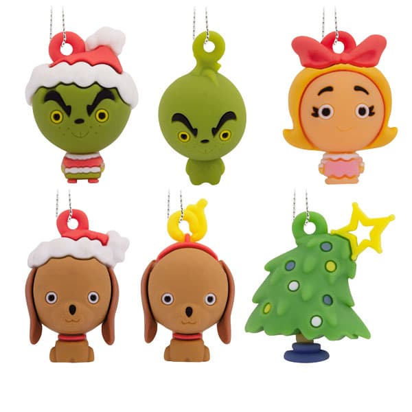 Mini Grinch and Friends Ornament Set