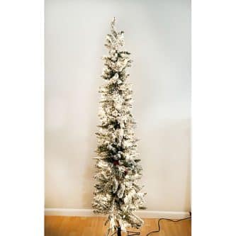 Snowy Ponderosa Pencil Tree St Nicks™️