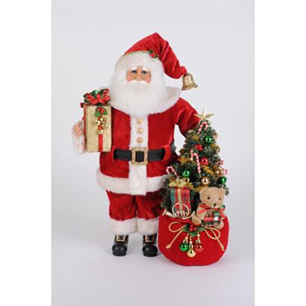 Bearing Gifts Bell Santa