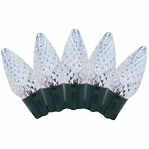 Led White 100 Bulb Lights Open