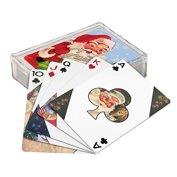 Retro Santa Player Cards
