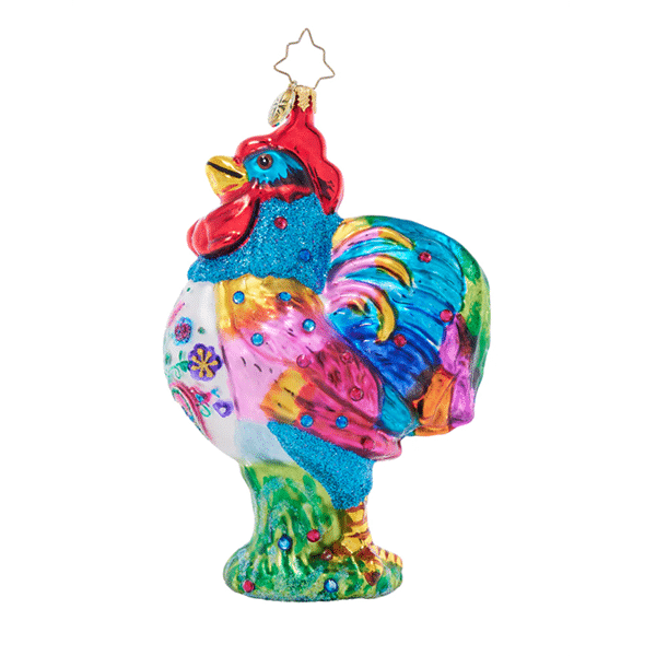 Radiant Rooster by Radko Back