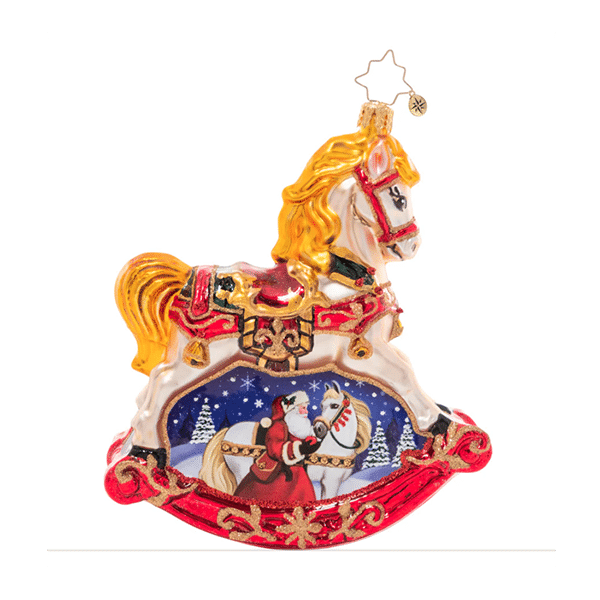 Resplendent Rocking Horse by Radko
