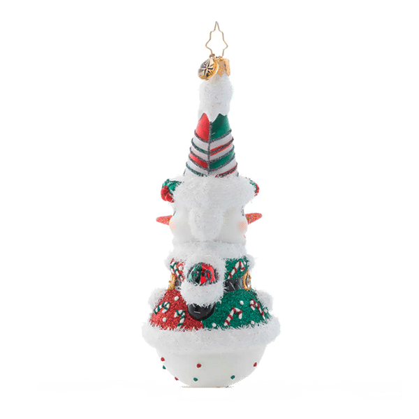 Twice As Nice Snowman by Radko Side