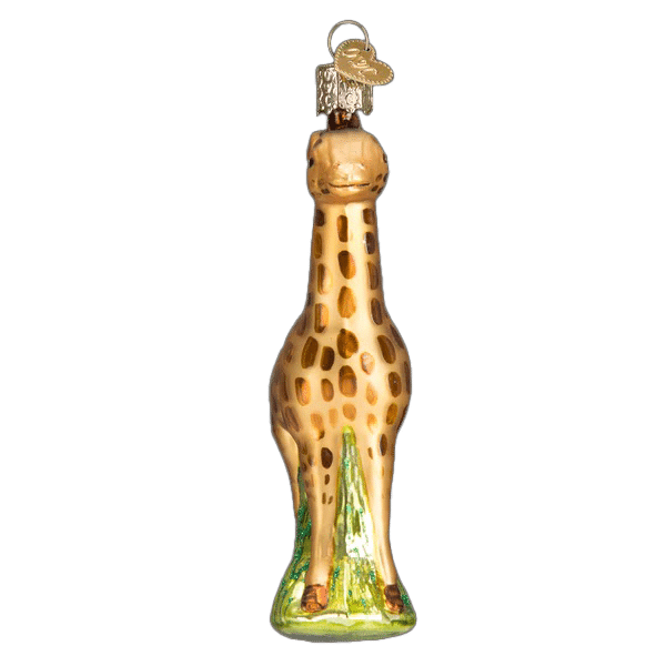 Baby Giraffe Ornament Old World Christmas Side Two