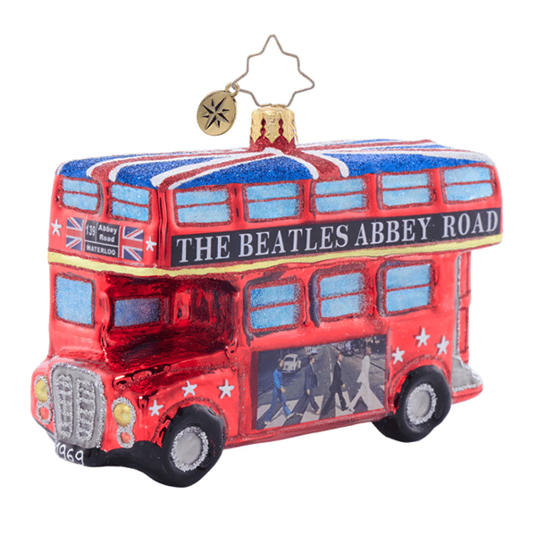 Christmas in Penny Lane Bus by Radko