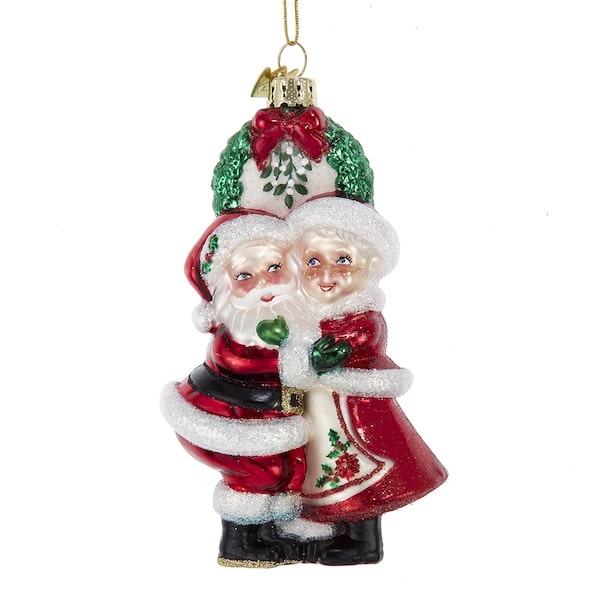 Mr Mrs Claus Mistletoe