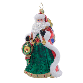 Santas Sparkling Keepsake By Radko