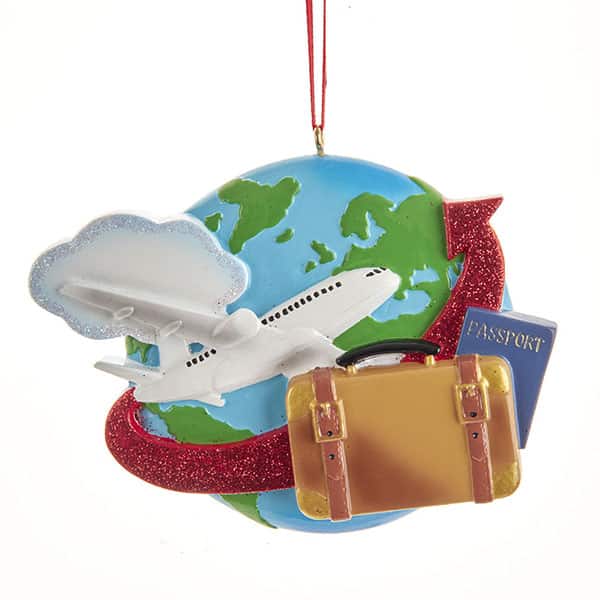 Travel the World Ornament Personalize