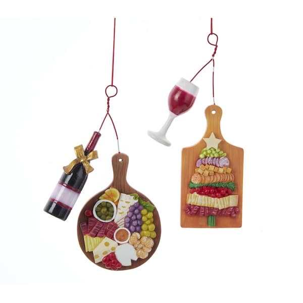 Wine Charcuterie Board Ornaments