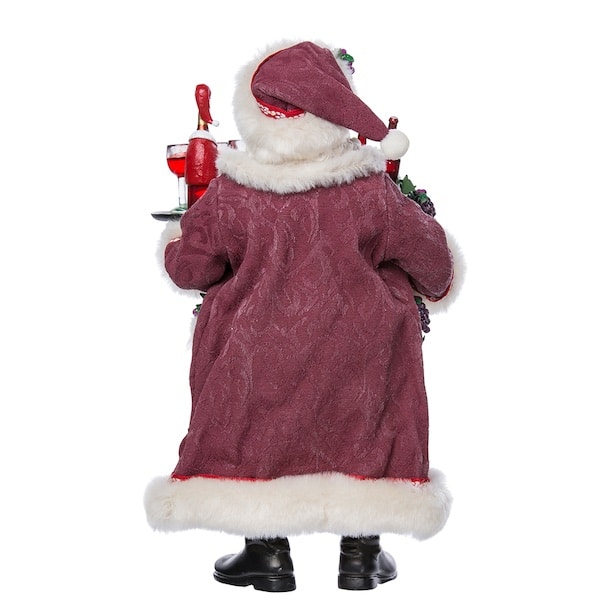 Wine Delivery Santa Back