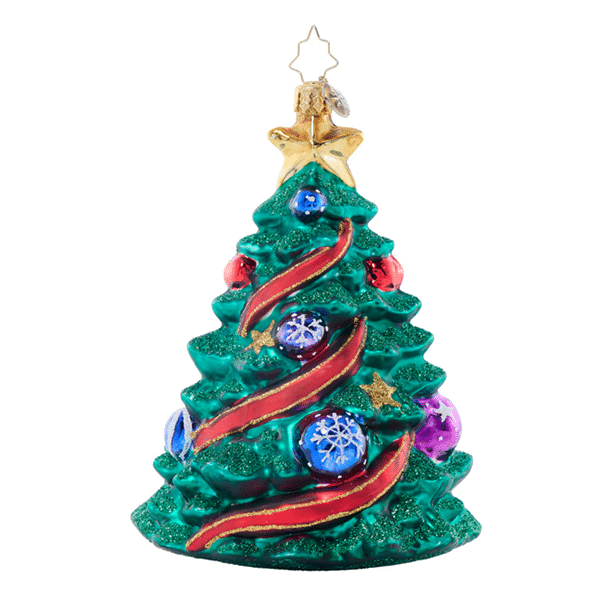 Wintery Tannenbaum by Radko Back