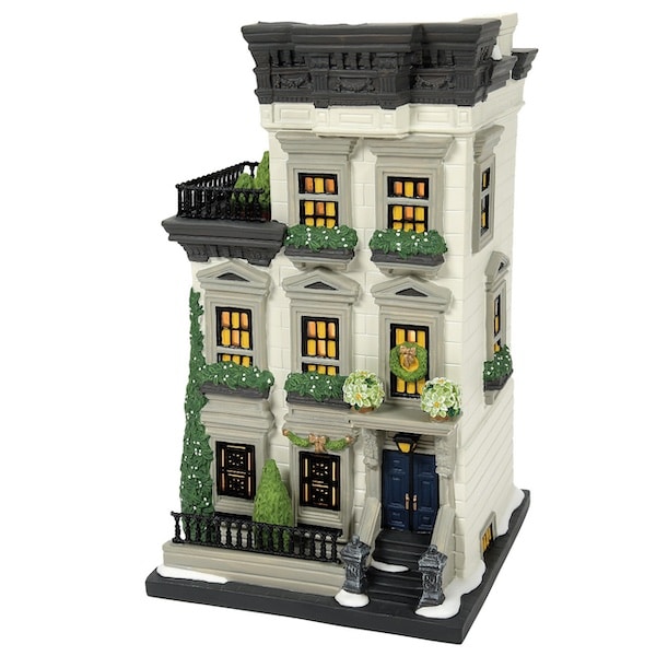 87 West 56th Street Christmas in the City Village Dept 56