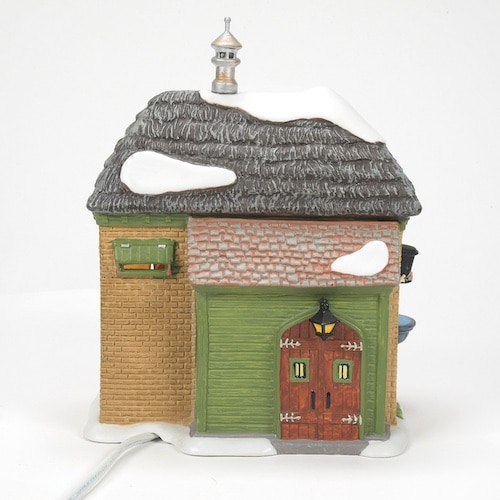 a Calf in Time for Christmas Dickens Village Dept 56 Back