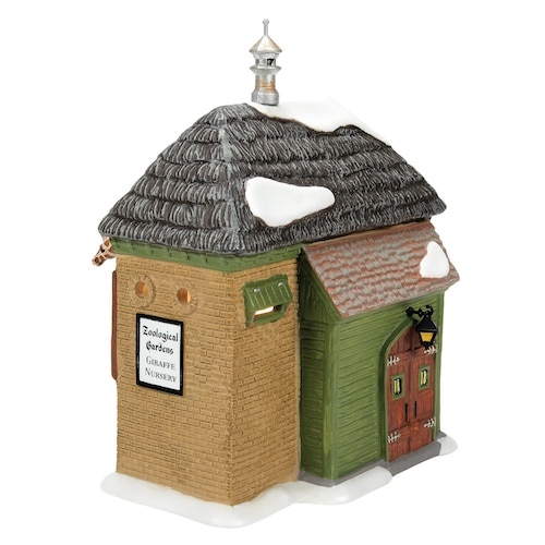 a Calf in Time for Christmas Dickens Village Dept 56 Side Back