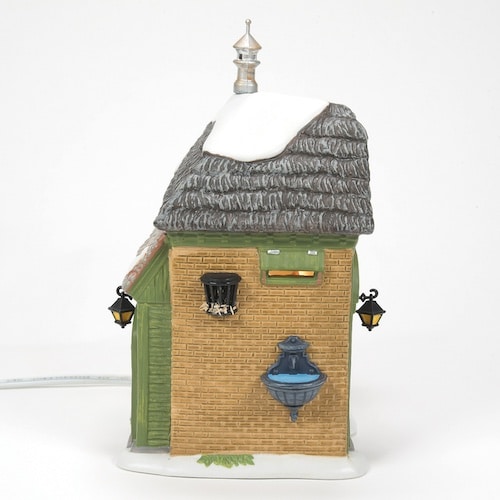 a Calf in Time for Christmas Dickens Village Dept 56 Side