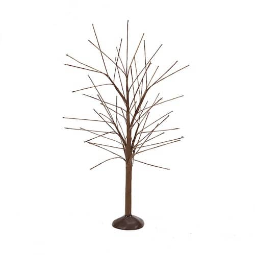 a Splendid Fall Landscape Set Dept 56 Snow Village Bare Branch Two