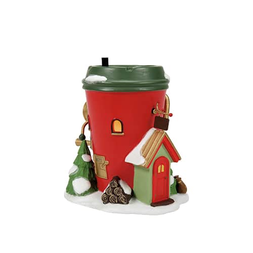 Bean Depot Espresso Co North Pole Village Dept 56 Back