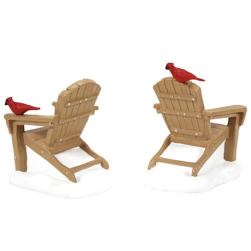 Cardinal Best Seats Around Village Accessory Dept 56 Back