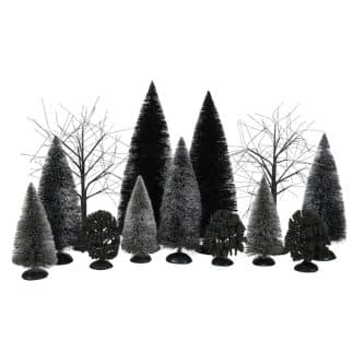 Dark Forest Landscape Halloween Village Set Dept 56