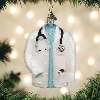 Doctors Coat Ornament Old World Christmas