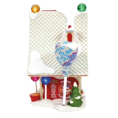 Dum dums Flavor Makers North Pole Village Dept 56 Side Two