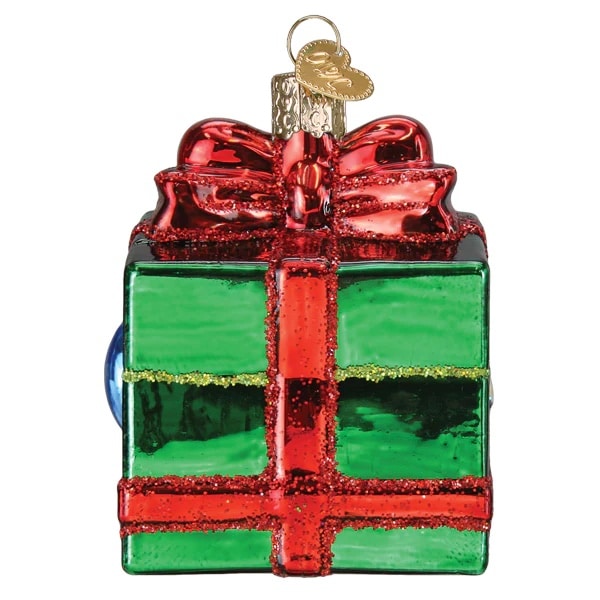 Dungeons Dragons Holiday Mimic Ornament Old World Christmas Back