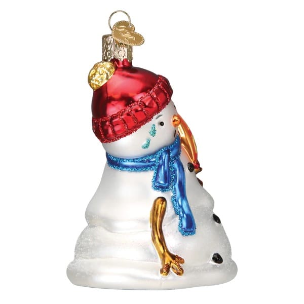 Flamin Hot Cheetos Snowman Ornament Old World Christmas Side