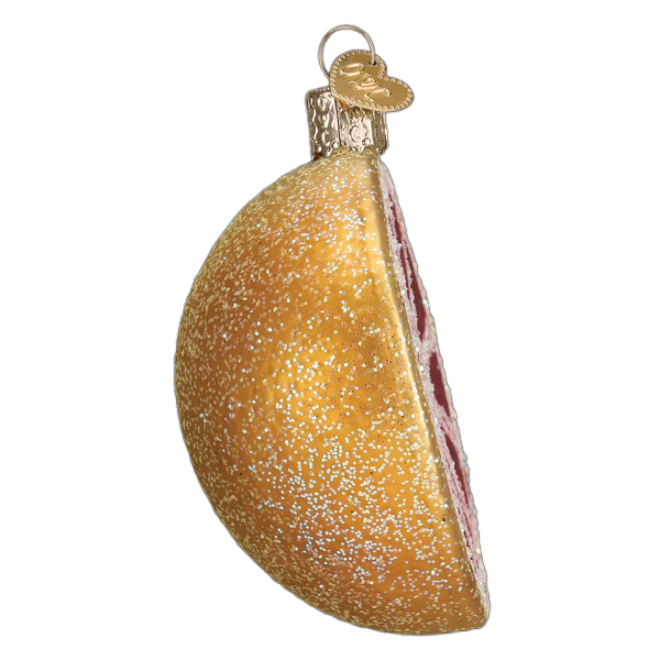 Grapefruit Ornament Old World Christmas Side