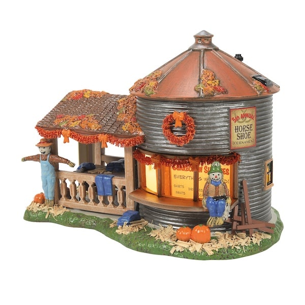 Make Take Scarecrow Shack Halloween Village Dept 56