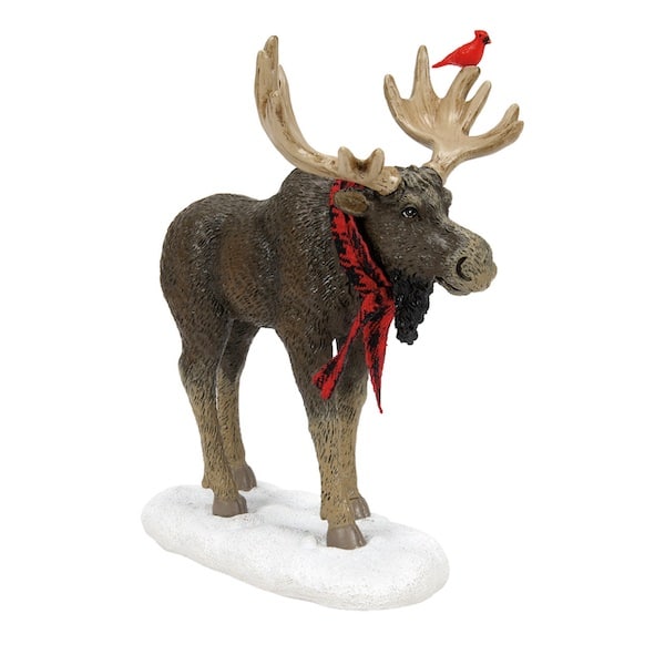 Merry Christmoose Village Accessory Dept 56