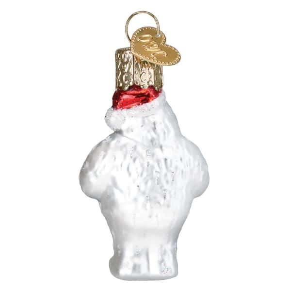 Mini Bumble Ornament Old World Christmas Back