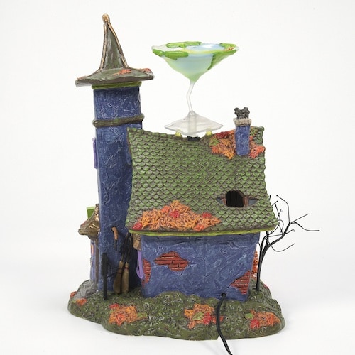 Monstertinis Nightclub Halloween Village Dept 56 Back