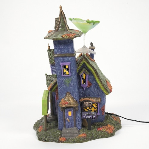 Monstertinis Nightclub Halloween Village Dept 56 Side