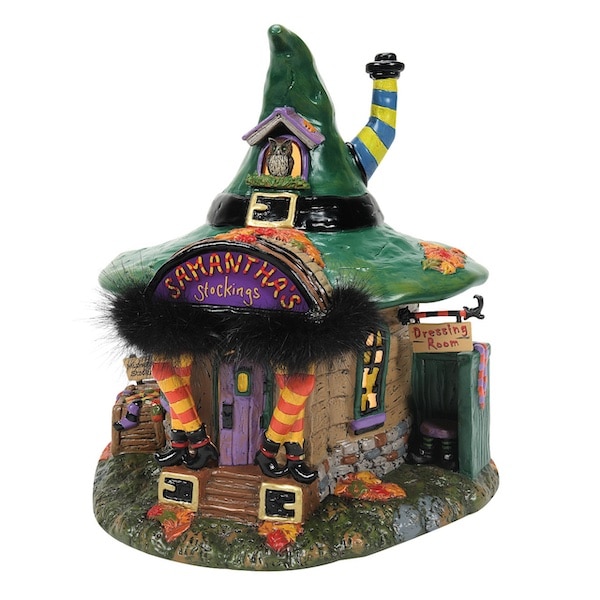 Samanthas Boo tique Halloween Village Dept 56